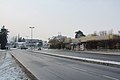 Fachhochschule Vorarlberg, Dornbirn die Bilder entstanden anlässlich des 1. Planungstreffens zur WikiCon 2012 Blick von der Dornbirner Ach zum Krankenhaus und in Richtung Krone-Parkplatz