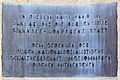 Memorial plaque