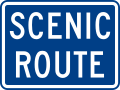 osmwiki:File:Scenic Route plate blue.svg