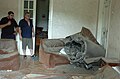 Occupation of Gori. A Russian missile lies largely intact in the master bedroom of a home in Gori.