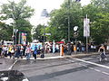 Pro-israelische Gegendemonstration