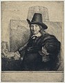 Jan Asselijn, painter label QS:Len,"Jan Asselijn, painter" label QS:Lnl,"De schilder Jan Asselijn" . circa 1647 date QS:P,+1647-00-00T00:00:00Z/9,P1480,Q5727902 . etching print, drypoint print and burin. 21.4 × 17 cm (8.4 × 6.6 in). Various collections.