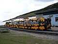 Salamander train of the Schneeberg cog railway