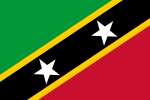 聖克里斯多福及尼維斯（Saint Kitts and Nevis）國旗