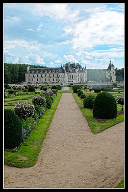 Haie du chateau de Chenonceau, FRANCE