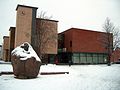 Kirjasto ja Paasikiven muistomerkki - The Library and Paasikivi Memorial