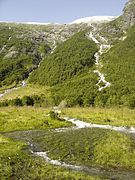 Short Canyon near the Jostedalsbreen