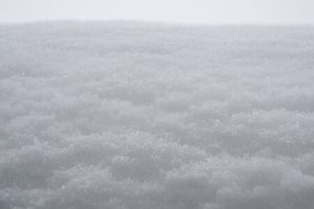 Pure snow texture white winter day background