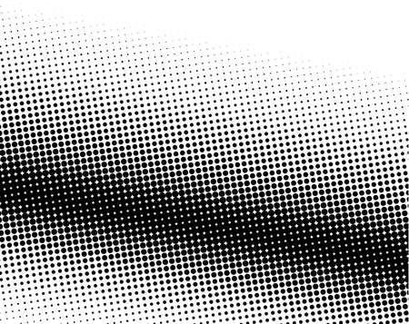 Halftone pattern comic background dotted retro backdrop with circles dots design element for web banners posters cards wallpapers sites pop art style vector illustration black and white