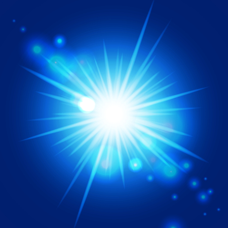 Abstract blue sunburst vector background for you design web design desktop wallpaper or website Stock Photo