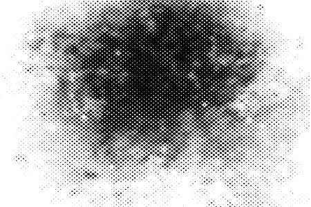 Distress grunge halftone overlay texture dirty noise aging design template eps10 vector