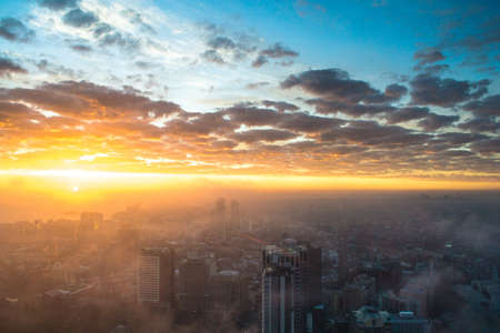 Sunrise at sydney australia Stock Photo