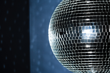 A mirror disco ball Stock Photo