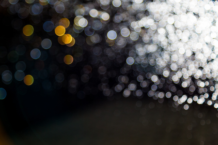 Abstract bokeh blurred color light background