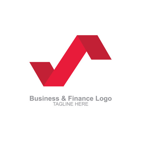 Business and finance logo Stock Photo