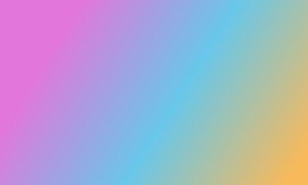 Design simple orange blue and pink gradient color illustration background very cool Stock Photo