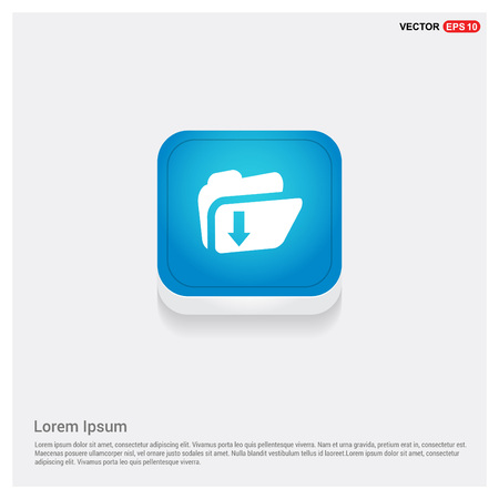 Download folder icon Stok Fotoğraf