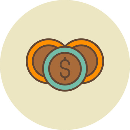 Money creative icons design Stok Fotoğraf