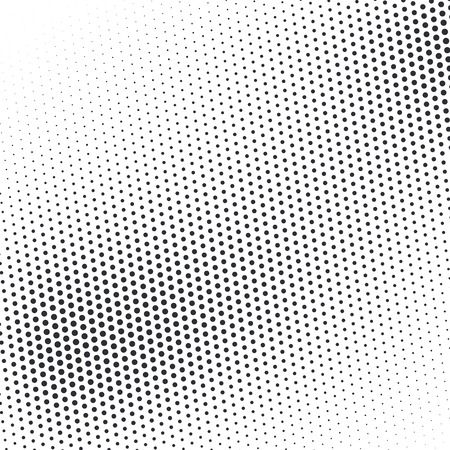 Vector abstract dotted halftone template background pop art dotted gradient design element grunge halftone textured pattern with dots Stock Photo