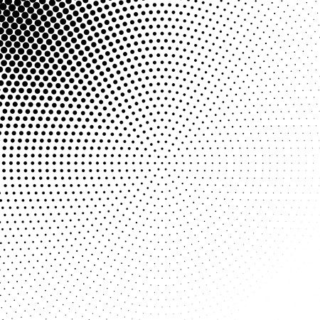 Vector abstract dotted halftone template background pop art dotted gradient design element grunge halftone textured pattern with dots