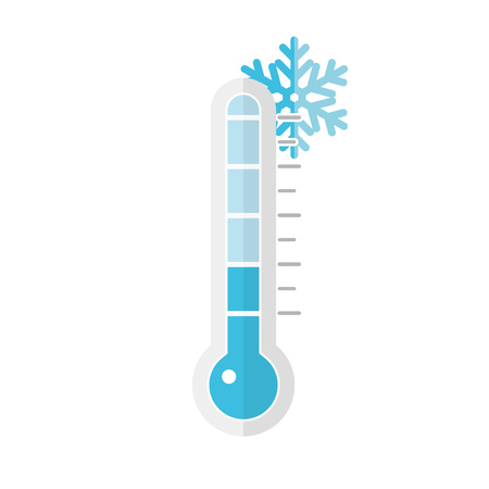 Icône de thermomètre, illustration vectorielle