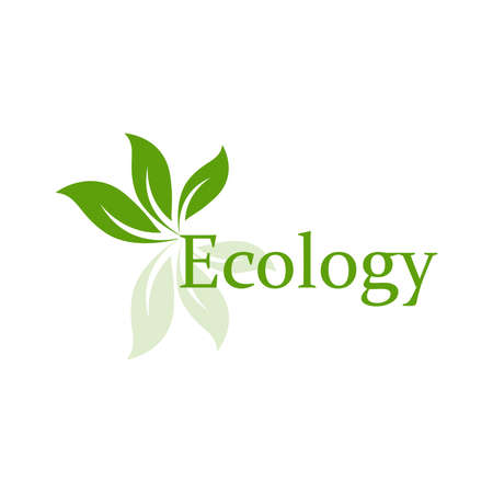 Eco icon ecology sign vector illustration flat design Фото со стока