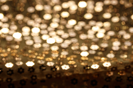 Blurry image of gold abstract background Stock Photo