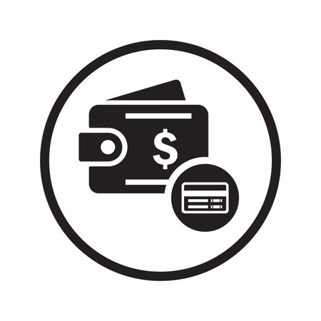 Card payment business debit card icon