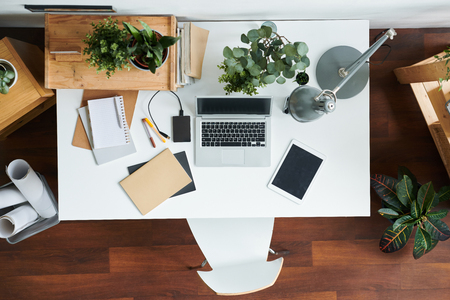 Stuff on desk