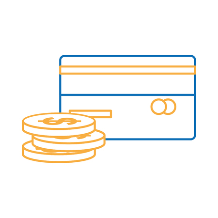 Coins and credit card design