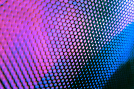 Closeup led blurred screen led soft focus background abstract background ideal for design Stock Photo