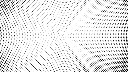 Halftone dotted background halftone effect vector pattern circle dots isolated on the white background