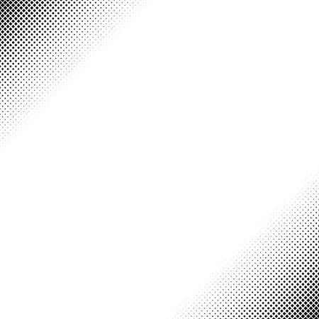 Squares halftone geometric background pattern and texture vector illustration Stock Photo