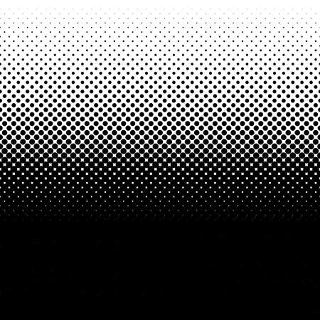 Linear halftone screentone dots circles pattern stock vector illustration clip art graphics Stock Photo