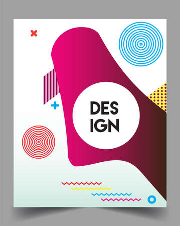 Background abstract geometric pattern design vector templates for modern design cover template decorated brochure flyer Фото со стока