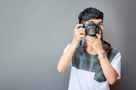 Photographer Stock Photo