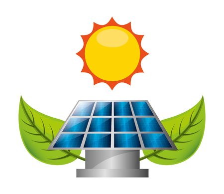 Solar energy design vector illustration eps10 graphic