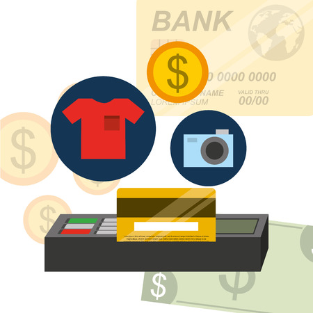 Mobile payments design vector illustration eps10 graphic Stock Photo