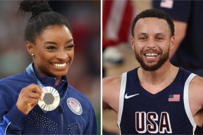 Simone Biles, Stephen Curry