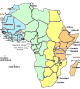 Africa Time Zones