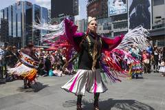 Fashion show of Aboriginal History Month Celebration in Toronto