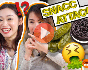 Snacc Attacc: We try pickles with chocolate plus other weird snack combinations and our faces say it all