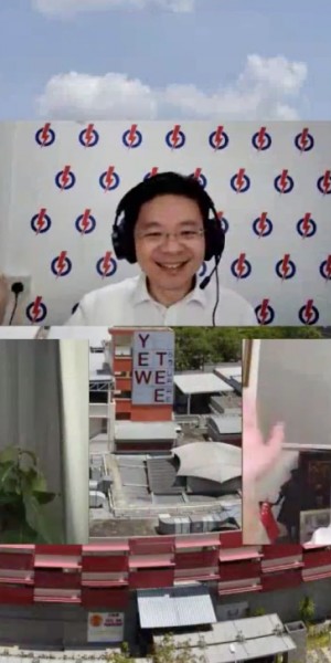 3 highlights from PAP&#039;s Marsiling-Yew Tee GRC livestream with Lawrence Wong and team