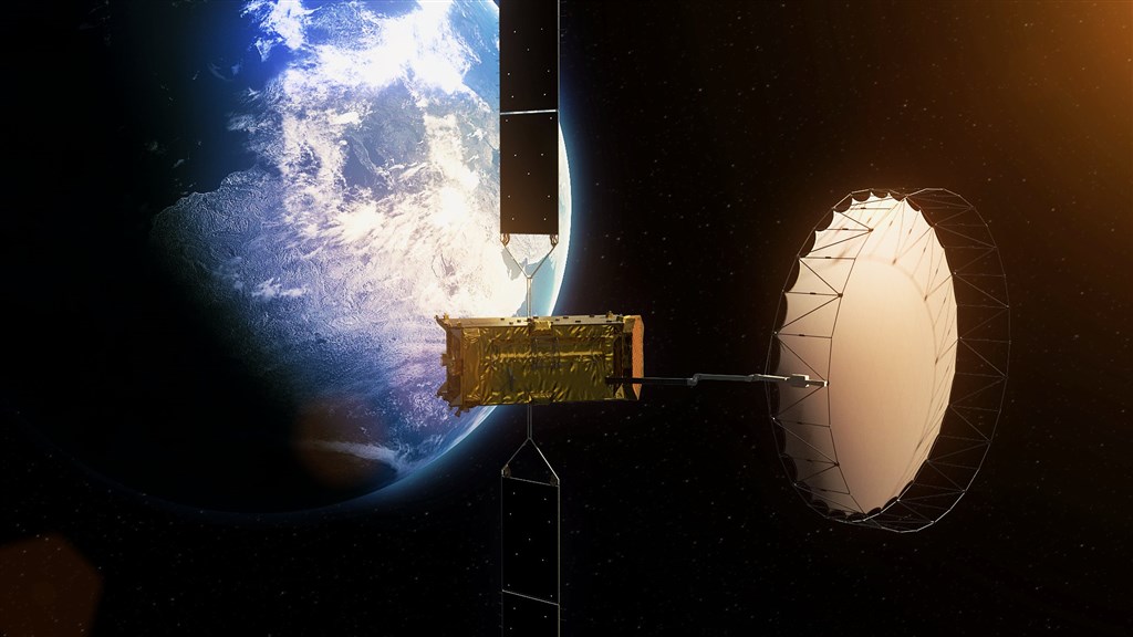 資策會宣布，已攜手聯發科與Inmarsat完成5G衛星物聯網（IoT）資料傳輸測試。（圖取自twitter.com/InmarsatGlobal）