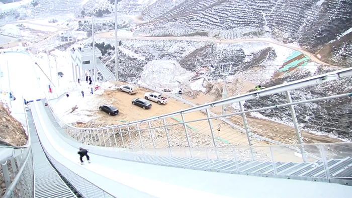 All-season ski jumping venue helps athletes prepare for Beijing 2022