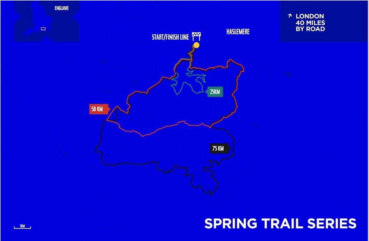 Ultra X Spring Trail Series ITINERAIRE