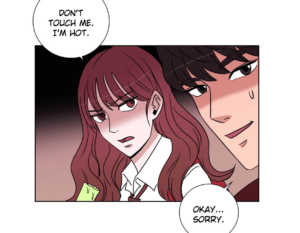 Scorching Romance by Hongchi, webtoon, 2019