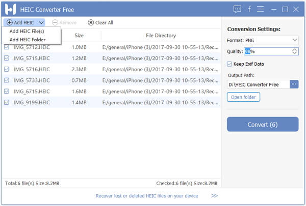 Select Output Parameters