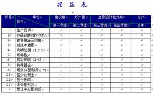 （圖）損益表