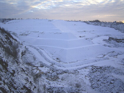 Große Aschehalde im Winter 2004